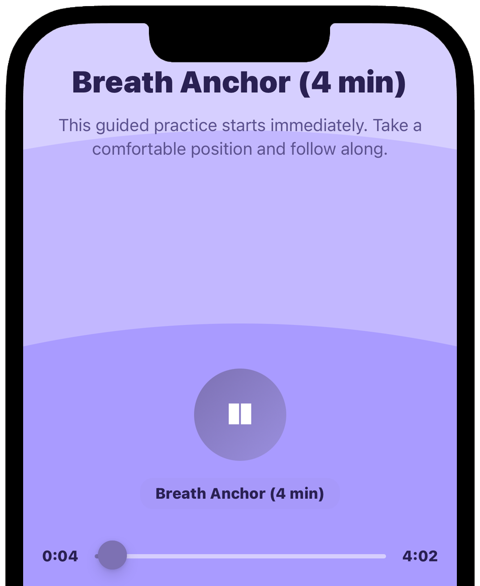 Guided Meditations & Affirmations screenshot